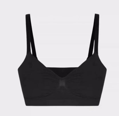Wireless push-up bra