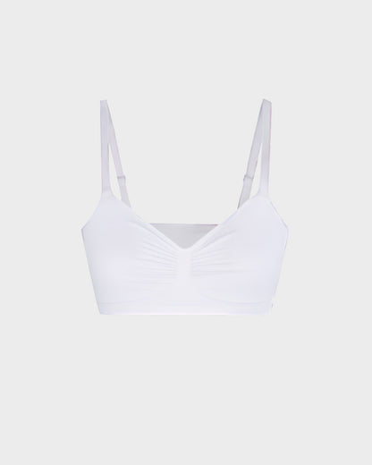 Wireless push-up bra